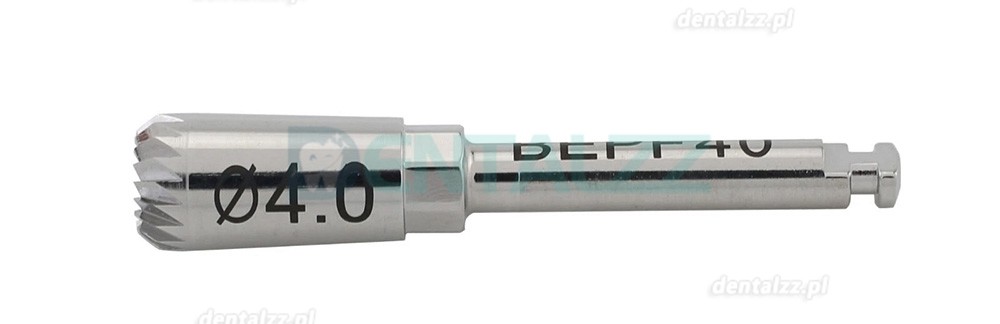 Profiler Kości Implantologiczny ET 4.0&ndash;6.0 ze Śrubami Prowadzącymi